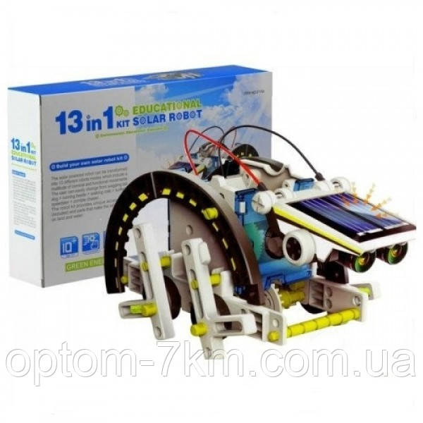 Конструктор робот трансформер на солнечных батареях 14 в 1 Solar Robot Kit Jw - фото 5 - id-p1043298058