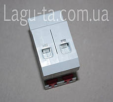 Автоматичний вимикач двополюсний 10 А, фото 2