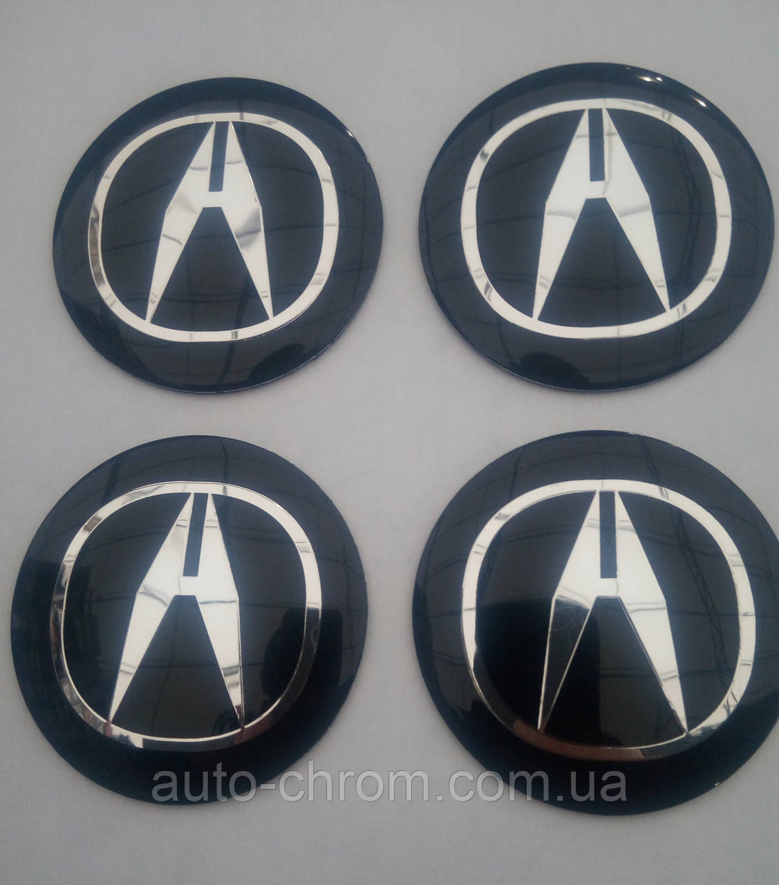 Наклейка опукла на ковпачок диска Acura 65 мм, фото 1