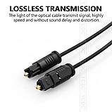 Кабель оптичний Toslink OD2.2 10 метрів, фото 3