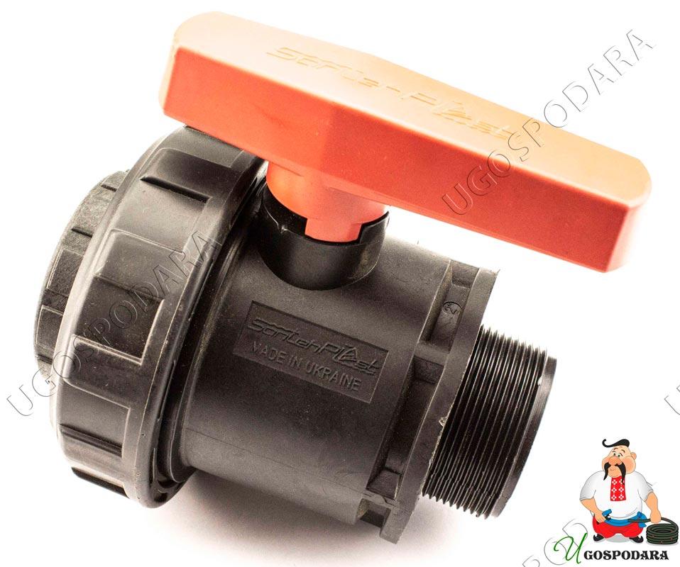 Кран кульовий ВН Santehplast 2" (2")