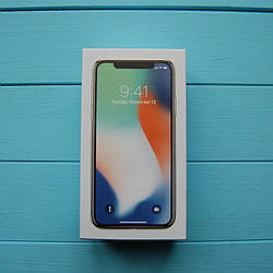 Коробка Apple iPhone X Silver