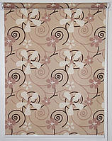 Рулонная штора Квиты Коричневый