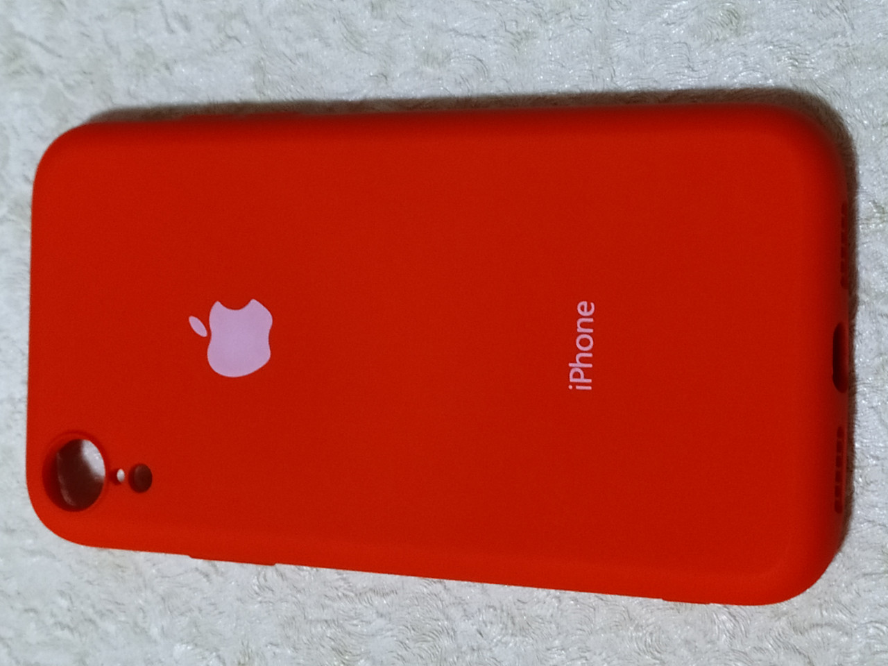 Накладка Silicon Cover full для iPhone XR 6.1 (червоний) Copy
