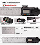 Цифровий кутомір, транспортир, фото 3