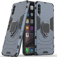 Ударостійкий чохол Transformer Ring під магнітний тримач для Samsung Galaxy A50 / A50s / A30s — сірий