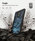 Чехол Ringke Fusion X Design OnePlus 7T Camo Black, фото 4