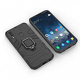 Ударостійкий чохол Transformer Ring під маг. держ. для Xiaomi Redmi Note 7 / Note 7 Pro / Note 7s — чорний, фото 4