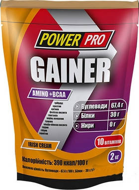 Гейнер Power Pro Gainer 2000 г, фото 1