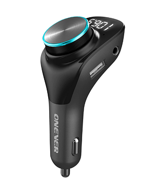 Автомобільний Bluetooth FM-модулятор Onever F30 FM (ver.5.0), фото 1