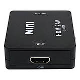 Конвертер с HDMI на RCA, AV, фото 2