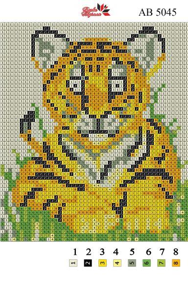 Алмазна вишивка АВ 5045 (повна зашивання)