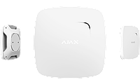 Беспроводный датчик дыма Ajax FireProtect Plus white с сенсором угарного газа и температуры