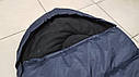 Зимовий спальний мішок (спальник) водонепроникний VERUS Polar Blue -15°C - 20°C, НОВИНКА!, фото 2