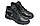 Чоловічі зимові черевики з нат. шкіри великого розміру Black Porshe р. 46 47 48 49 50, фото 2
