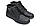 Чоловічі зимові черевики з нат. шкіри великого розміру на двох блискавках Black р. 46 47 48 49 50, фото 6