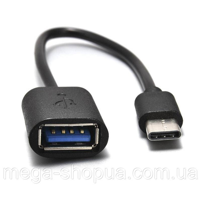 Перехідник OTG Type-C – USB host Olaf. Кабель для з'єднання пристроїв Type-C OTG адаптер B5E, фото 1
