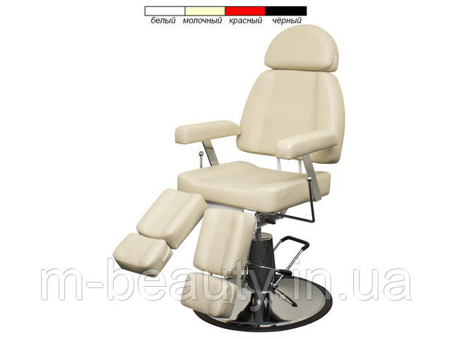 Педикюрне крісло на гідравліці з роздільними ніжками Крісло для педикюру