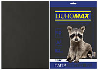 Бумага цветная А4 Buromax DARK 80гм2 черный 50л. (BM.2721450-01)