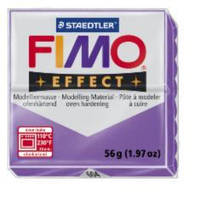 Полимерная глина FIMO Effect, прозрачный фиолетовый 604