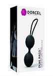 Вагінальні кульки Dorcel Dual Balls Black, діаметр 3,6 см, вага 55гр 777Store.com.ua, фото 3