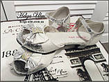 Туфлі дитячі срібні. ПРОКАТ по Україні лише з костюмами - 19.0 см, фото 3