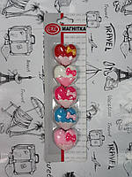 Магніти для дошки Серця ціна за набір з 5 штук 12311-3 LKS