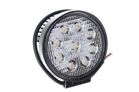 Світлодіодна фара робочого світла 27W/9pcs*3W Дальнє світло, фото 1