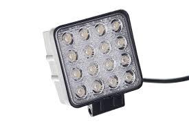 Світлодіодні фари 48W Додаткова фара світлодіодна 48 Вт, 16 діодів Робоче світло Flood, фото 1