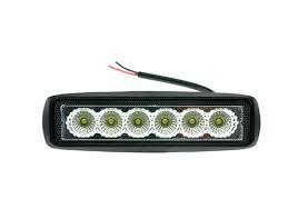 Світлодіодна додаткова Фара 18 Вт дхо Ходові вогні Ближнє світло, фото 1