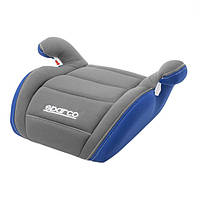 Дитяче автокрісло бустер Sparco F100K BOOSTER 15-36kg grey/blue