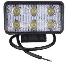 Світлодіодна фара робочого світла 18W/6pcs*3W Дальнє світло LED фара, фото 1
