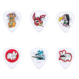Набір медіаторів Dunlop BL109T073 Frank Kozik Signature Medium 0.73 mm 6 pcs, фото 3