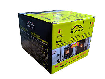 Порошок для очищення димоходів 36 порцій 10 в 1 Profi Plus Бельгія 40 г