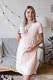 Комплект для вагітних і годування халат + нічна сорочка NW-4.3.4.2, розмір М, фото 2