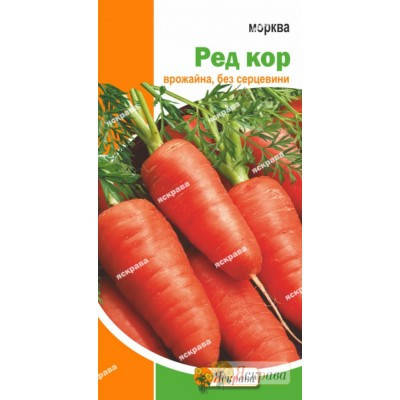 Насіння моркви "Ред Кор", 3 г, фото 2