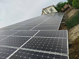 Сетевая солнечная электростанция 31,8 кВт установлена в г. Сумы Сумская область 6