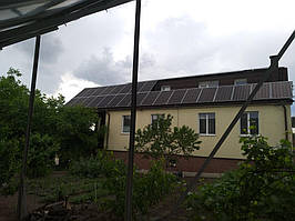 Сетевая солнечная электростанция 31,8 кВт установлена в г. Сумы Сумская область 10