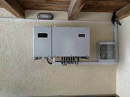 Сетевая солнечная электростанция 31,8 кВт установлена в г. Сумы Сумская область 12