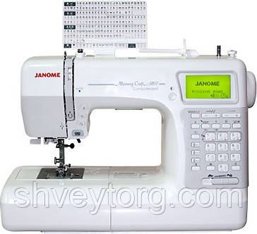 Швейна машина JANOME MEMORY CRAFT 5200