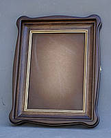 Фігурний кіот для ікони з внутрішньою дерев'яною рамою., фото 5