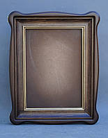 Фігурний кіот для ікони з внутрішньою дерев'яною рамою., фото 10