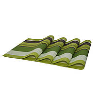 Комплект із 4 сервірувальних килимків, зелений (CZ2750650001)