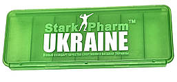 Таблетница Stark Pharm - Pillbox 7 cell (7 клітинок) зелена