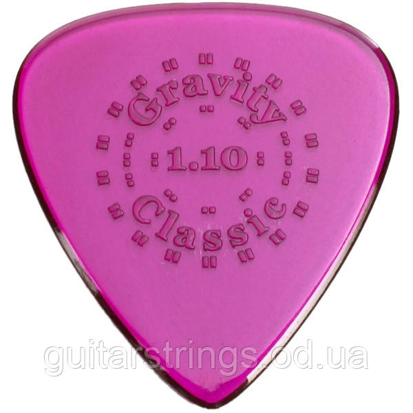 Медиатор Gravity Picks GTCL10 Classic Standard Polished 1.10 mm, фото 1