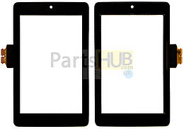 Тачскрін Asus ME370 Google Nexus 7 (2012) чорний