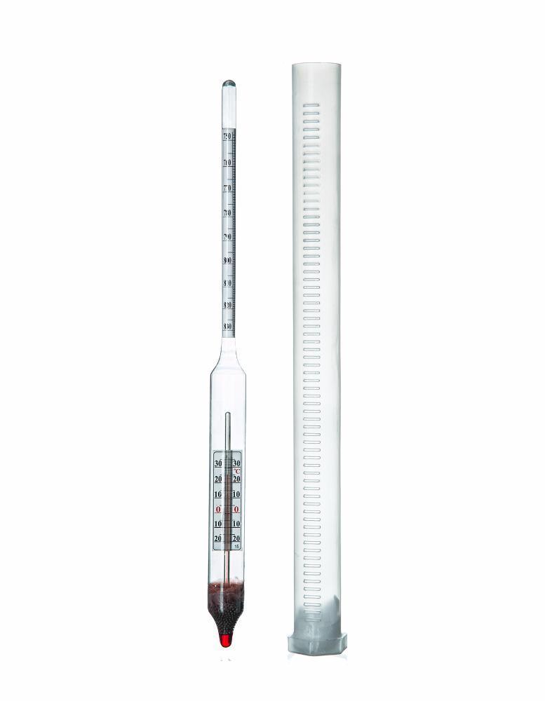 Ареометр для нефти АНТ-2, 750-830 кг/м³, ц.д. 0,5, 20 °С - фото 1 - id-p1101249317