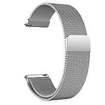 Браслет металевий SK Milanese для Samsung Xiaomi Huawei Garmin Suunto 20mm Silver, фото 4