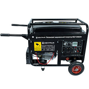 Генератор зварювальний газ/бензин (двохпаливний) 5,5 кВт Кентавр КБЗГ-505ЕКРг