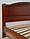 Ліжко в Україні дерев'яне полуторне "Ірина" kr.ir2.1, фото 3